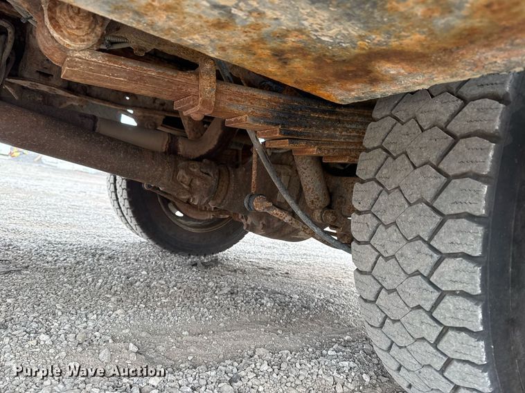 image for item EG2444 2008 Sterling Bullet Crew Cab flatbed truck