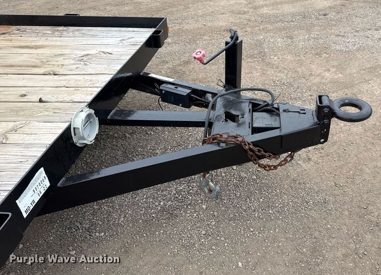 image for item EG2452 2007 Big Tex utility trailer