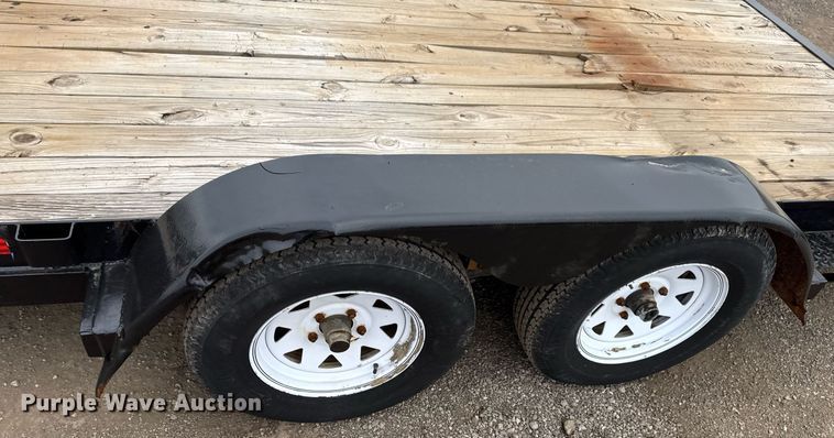 image for item EG2452 2007 Big Tex utility trailer