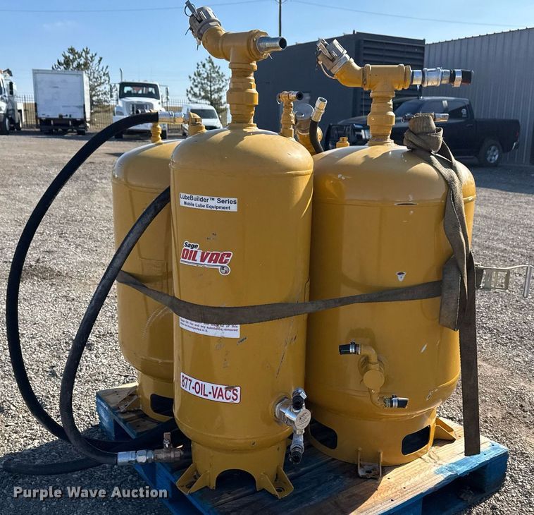 image for item EG2456 (4) Sage Oil Vac fluid recovery systems