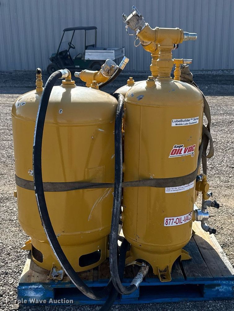 image for item EG2456 (4) Sage Oil Vac fluid recovery systems