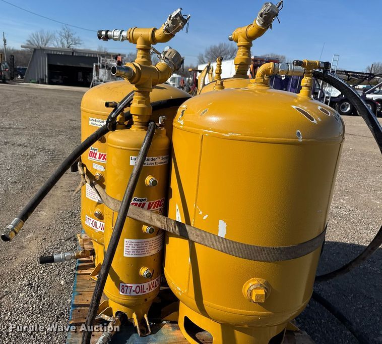 image for item EG2456 (4) Sage Oil Vac fluid recovery systems