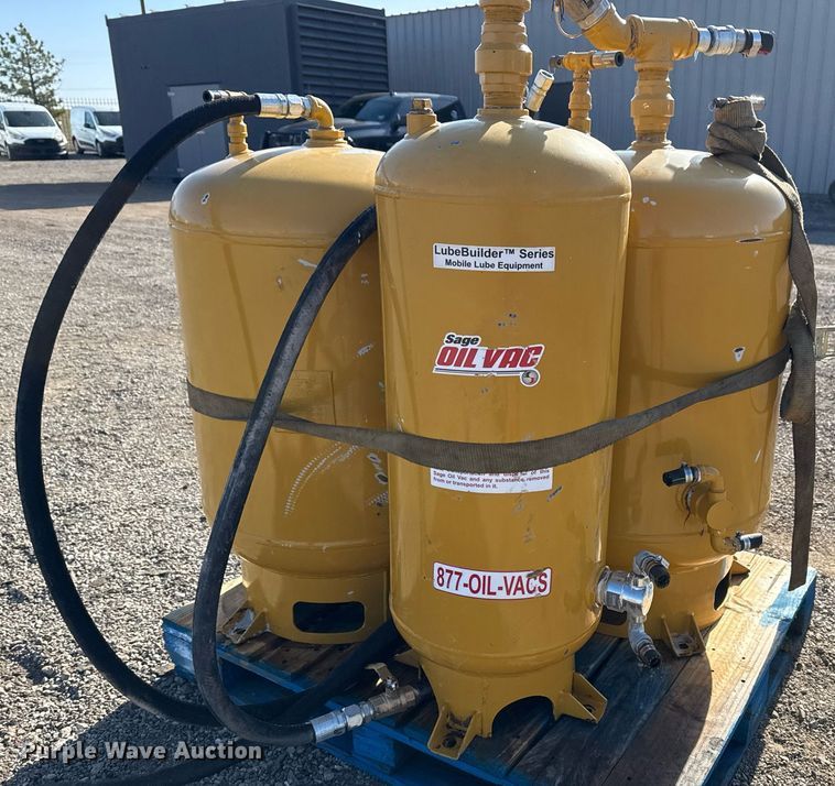 image for item EG2456 (4) Sage Oil Vac fluid recovery systems