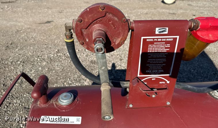 image for item EG2458 Cee Gee Inc PH 300 Gas Buddy fuel tank