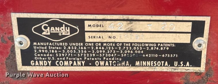 image for item EG2459 Gandy 42 spreader