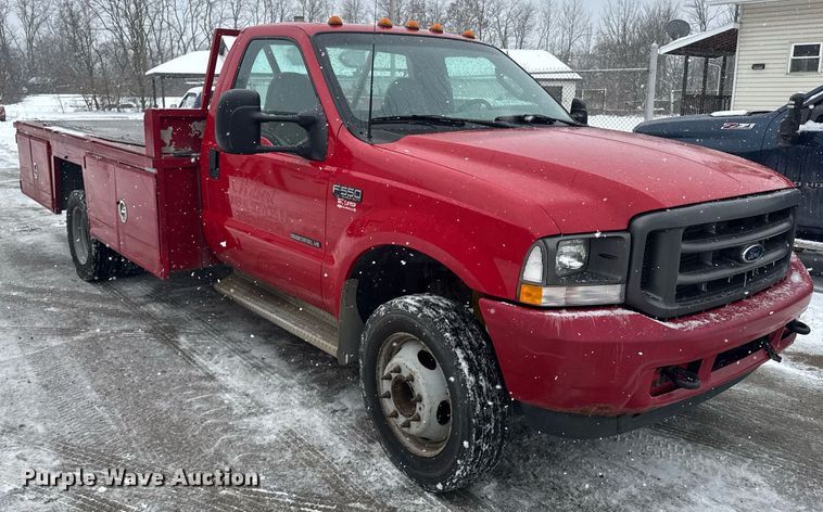 image for item EI4098 2003 Ford F550 Super Duty XL truck cab and chassis