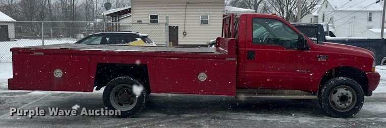 image for item EI4098 2003 Ford F550 Super Duty XL truck cab and chassis