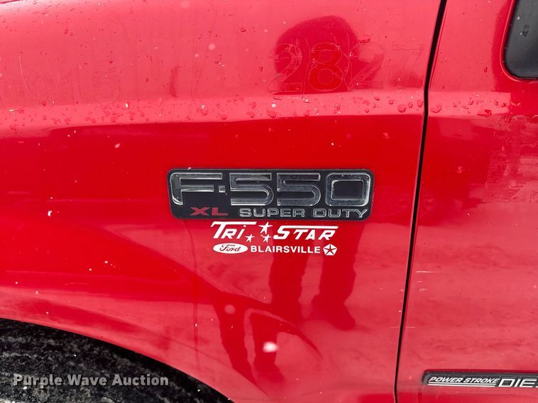 image for item EI4098 2003 Ford F550 Super Duty XL truck cab and chassis