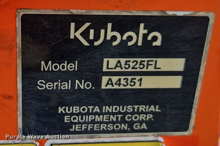 image for item EI8780 Kubota L3301D MFWD tractor