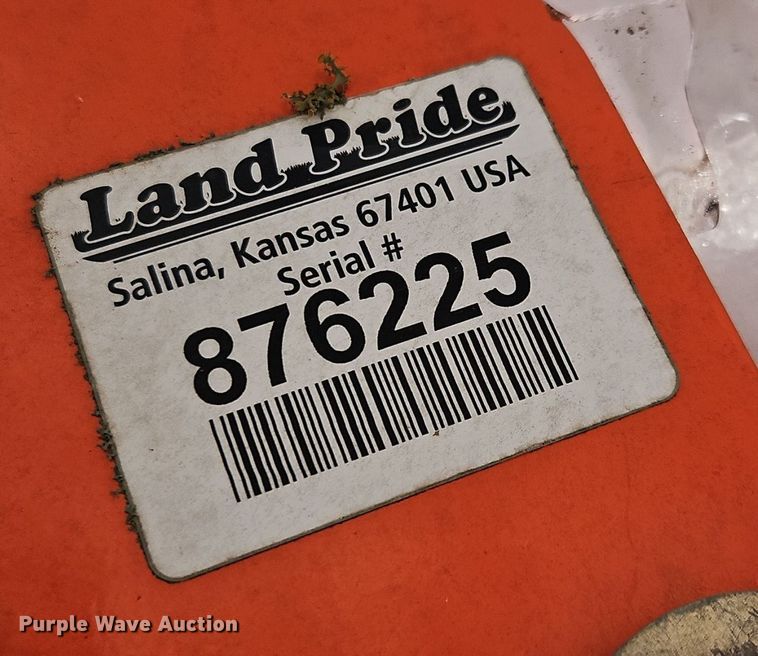 image for item EI8783 2014 Land Pride RTR1258  tiller