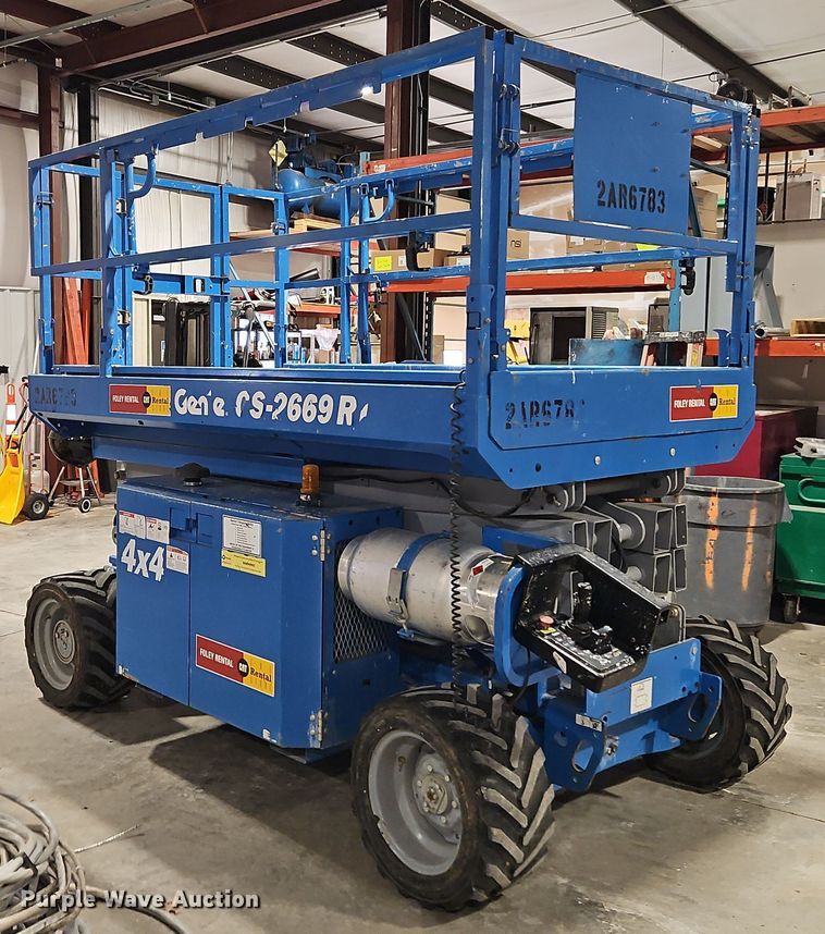 image for item EI8788 2012 Genie GS-2669RT scissor lift