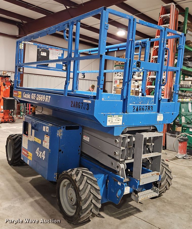 image for item EI8788 2012 Genie GS-2669RT scissor lift