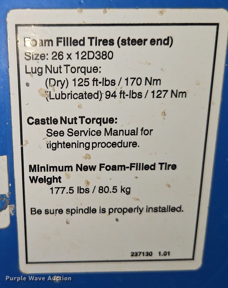 image for item EI8788 2012 Genie GS-2669RT scissor lift