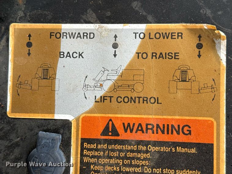 image for item EJ3456 Jacobsen HR6010 lawn mower