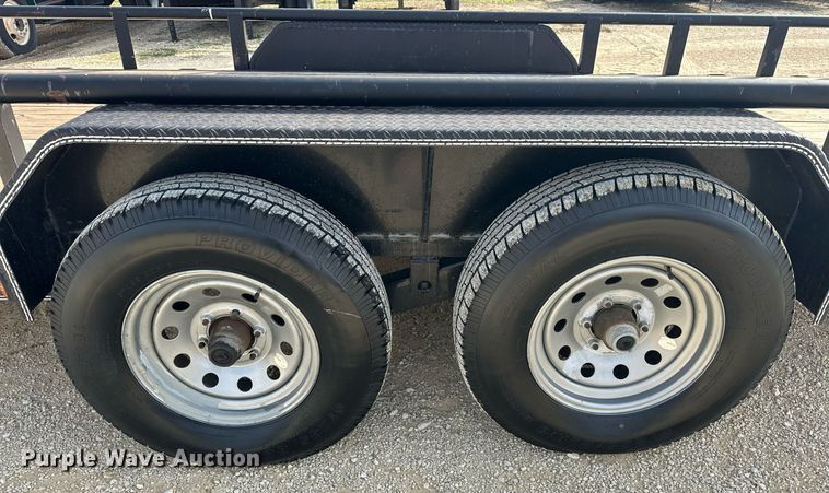 image for item EJ5305 2017 East Texas Trailers utility trailer