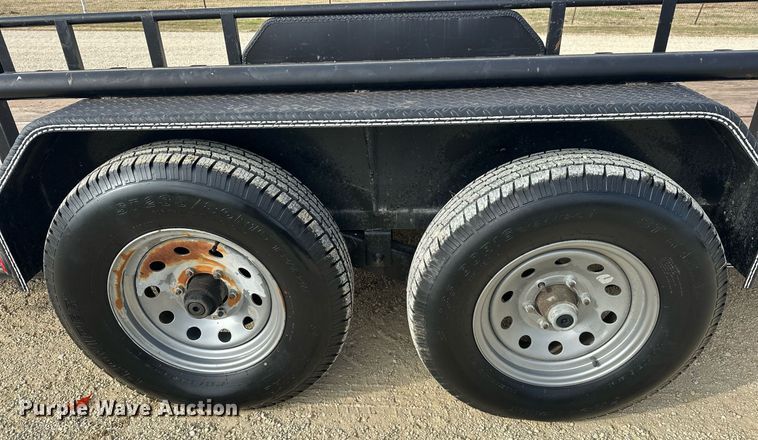 image for item EJ5305 2017 East Texas Trailers utility trailer