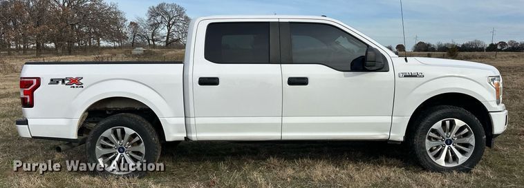 image for item EJ5330 2018 Ford F150 SuperCrew pickup truck