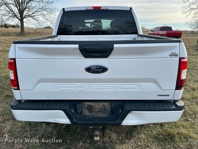 image for item EJ5330 2018 Ford F150 SuperCrew pickup truck