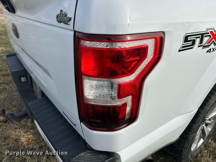 image for item EJ5330 2018 Ford F150 SuperCrew pickup truck