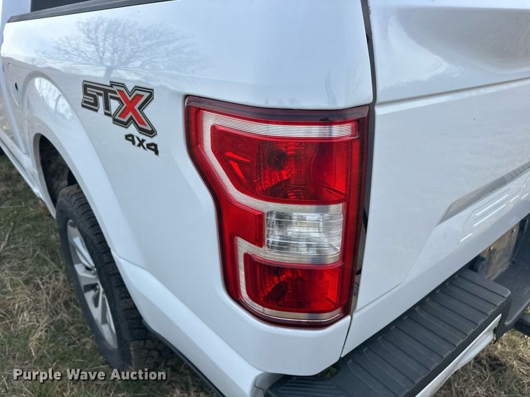 image for item EJ5330 2018 Ford F150 SuperCrew pickup truck