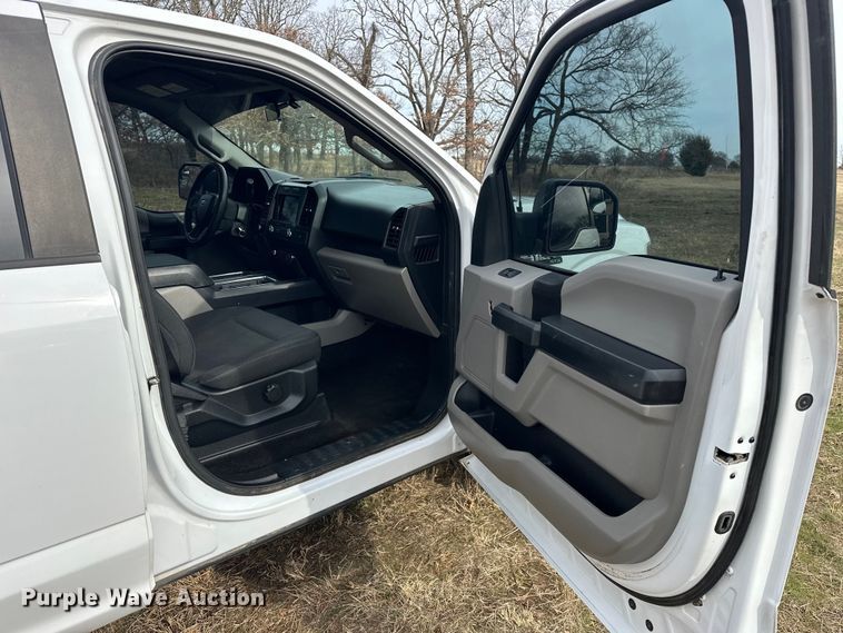 image for item EJ5330 2018 Ford F150 SuperCrew pickup truck