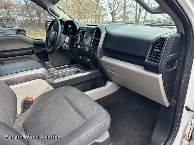 image for item EJ5330 2018 Ford F150 SuperCrew pickup truck