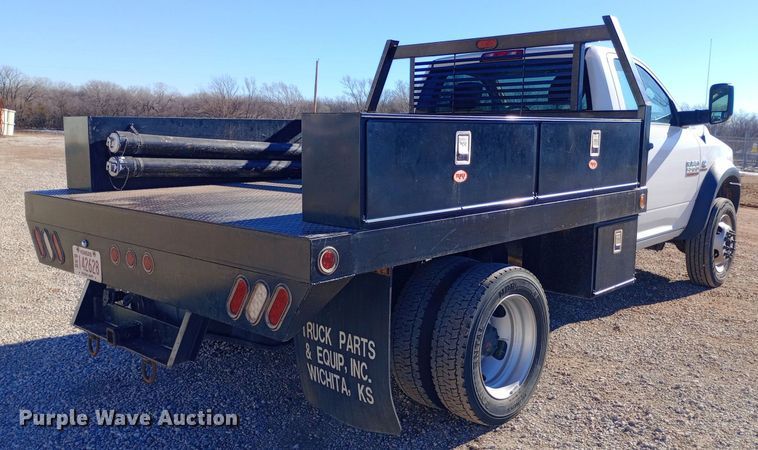 image for item EO0503 2014 Dodge Ram 5500HD flatbed truck