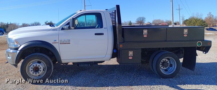 image for item EO0503 2014 Dodge Ram 5500HD flatbed truck