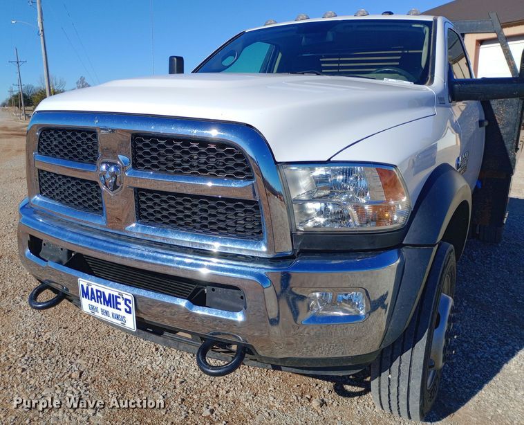image for item EO0503 2014 Dodge Ram 5500HD flatbed truck