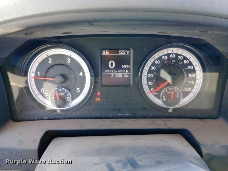 image for item EO0503 2014 Dodge Ram 5500HD flatbed truck