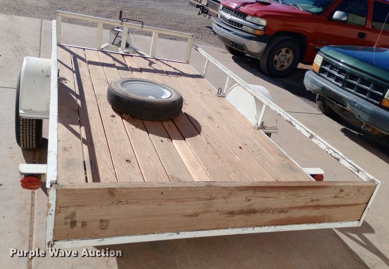 image for item EO0506 Tilt deck utility trailer