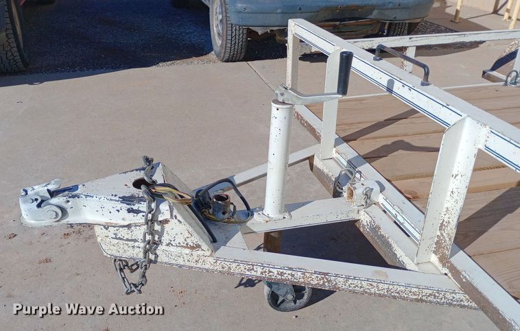 image for item EO0506 Tilt deck utility trailer