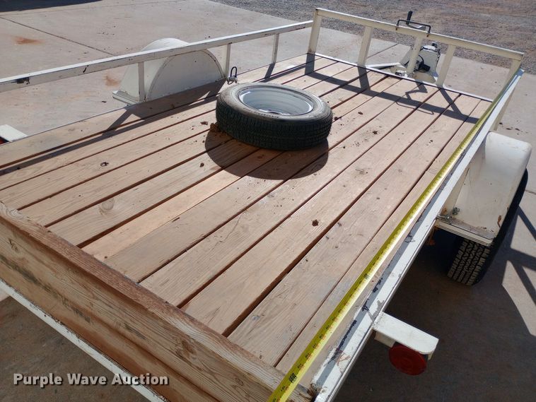 image for item EO0506 Tilt deck utility trailer