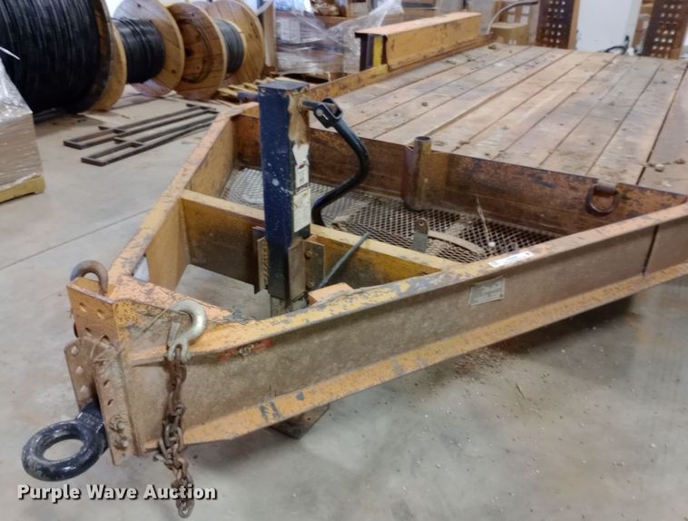 image for item EO0508 1996 Belshe equipment trailer