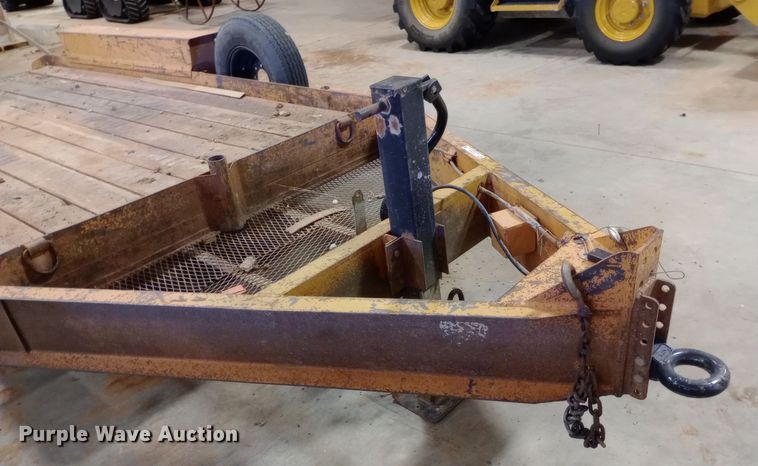 image for item EO0508 1996 Belshe equipment trailer