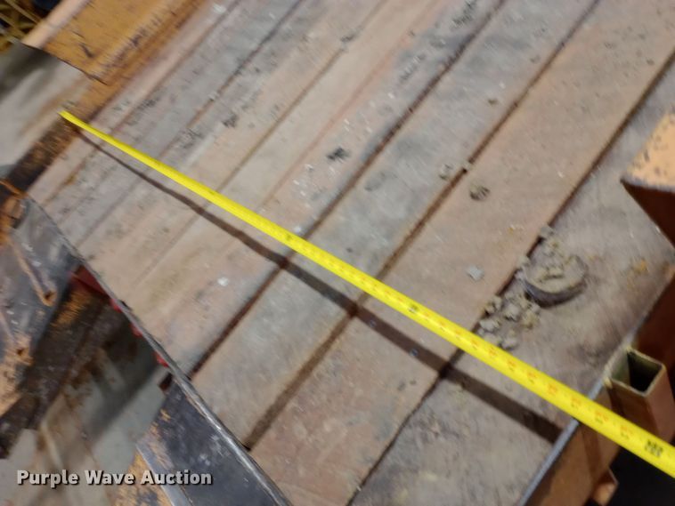 image for item EO0508 1996 Belshe equipment trailer