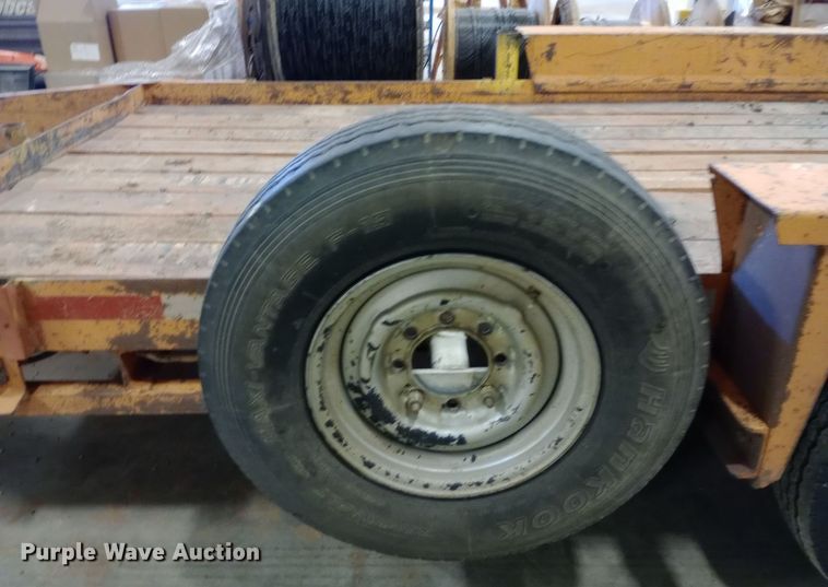 image for item EO0508 1996 Belshe equipment trailer