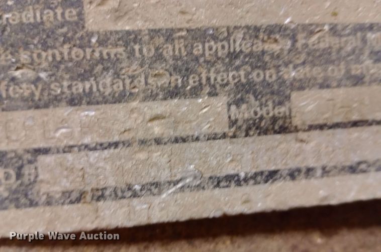 image for item EO0508 1996 Belshe equipment trailer