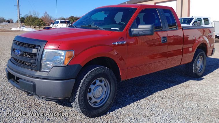 image for item EO0513 2013 Ford F150 SuperCab pickup truck