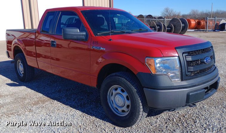 image for item EO0513 2013 Ford F150 SuperCab pickup truck