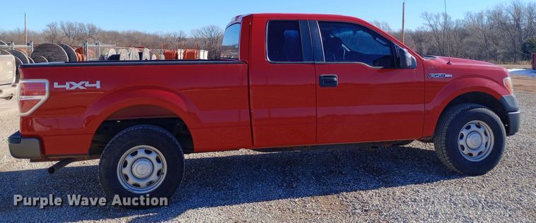image for item EO0513 2013 Ford F150 SuperCab pickup truck