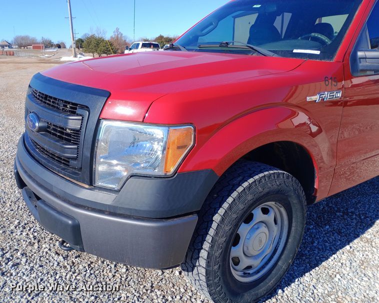 image for item EO0513 2013 Ford F150 SuperCab pickup truck