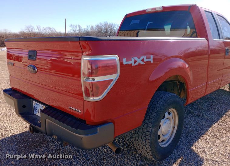 image for item EO0513 2013 Ford F150 SuperCab pickup truck