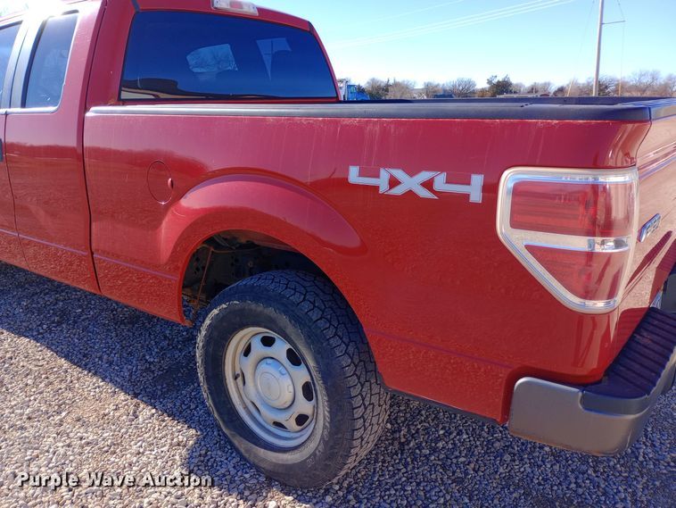 image for item EO0513 2013 Ford F150 SuperCab pickup truck