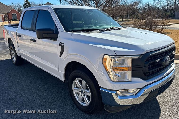 image for item ER4796 2021 Ford F150 SuperCrew pickup truck