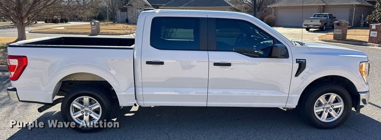 image for item ER4796 2021 Ford F150 SuperCrew pickup truck