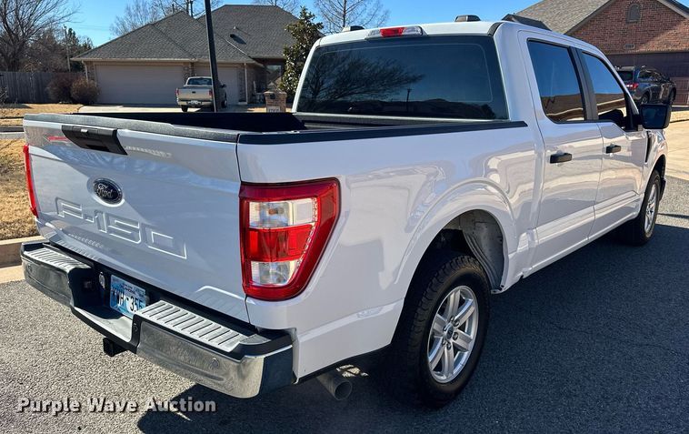 image for item ER4796 2021 Ford F150 SuperCrew pickup truck
