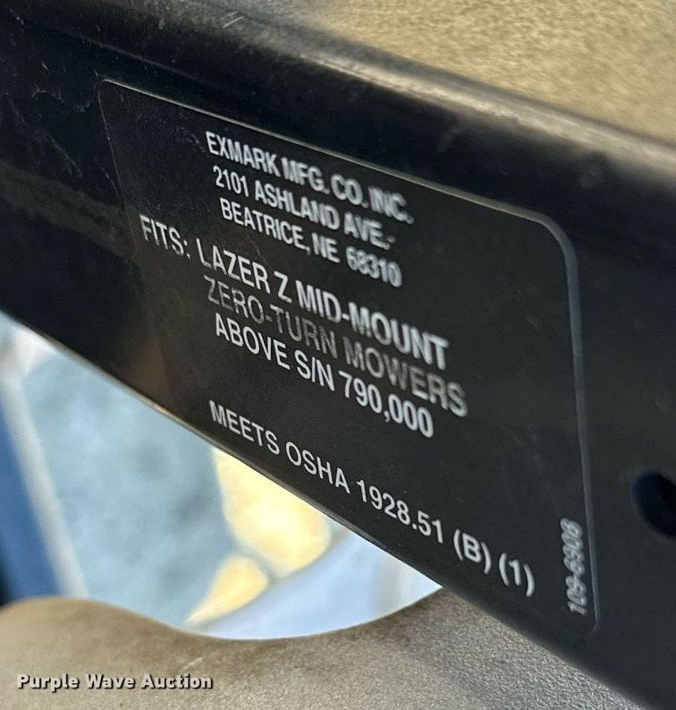 image for item ER4808 2013 Exmark LZS740PKC604 S-Series ZTR lawn mower