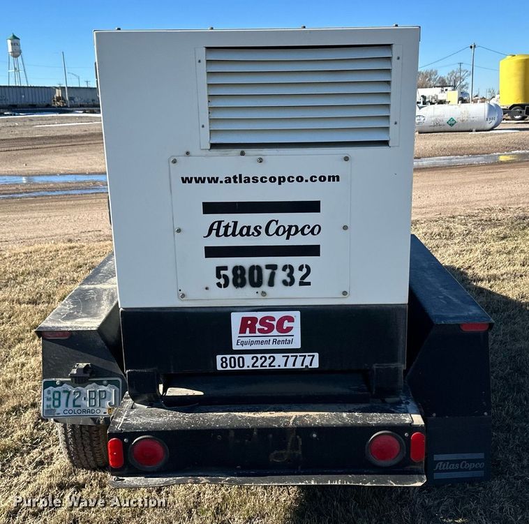 image for item ER8652 2005 Atlas Copco QAS 78JD generator