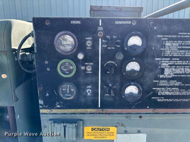 image for item ER8654 1990 Teledyne 4A084-4 generator